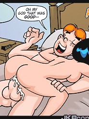 JKR comix. Veronica and Archie comic porn