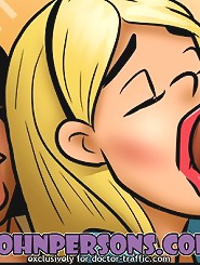 Lovely blonde tries black dick in interracial porn cartoons