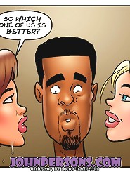 Kinky sluts starve for hardcore John Persons porn comic interracial orgy! Wacth the dirtiest cartoon facials