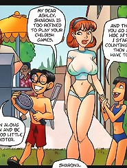 Jab porn cartoons show you how BBQ party can turn into a wild orgy