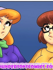 Scooby Doo porn parody comix with horny detectives