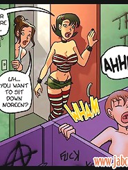 I don't care who puts what where on this cartoon comic porn, just put it in!