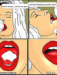 That actress prefers drinking of black cartoon sex cum in place of milk or wine