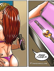 Only the best sex comics featuring hot white gals in black porn cartoons